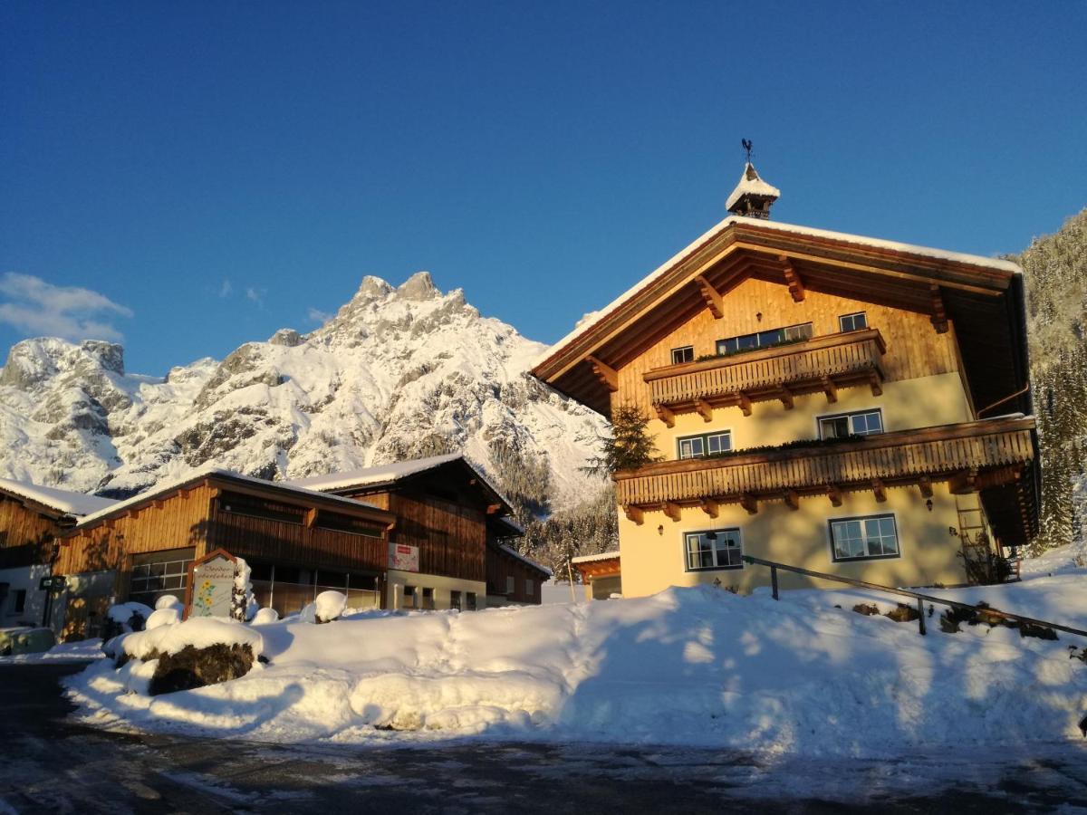Hotel Bio Bauernhof Vorderoberlehen Werfenweng Esterno foto