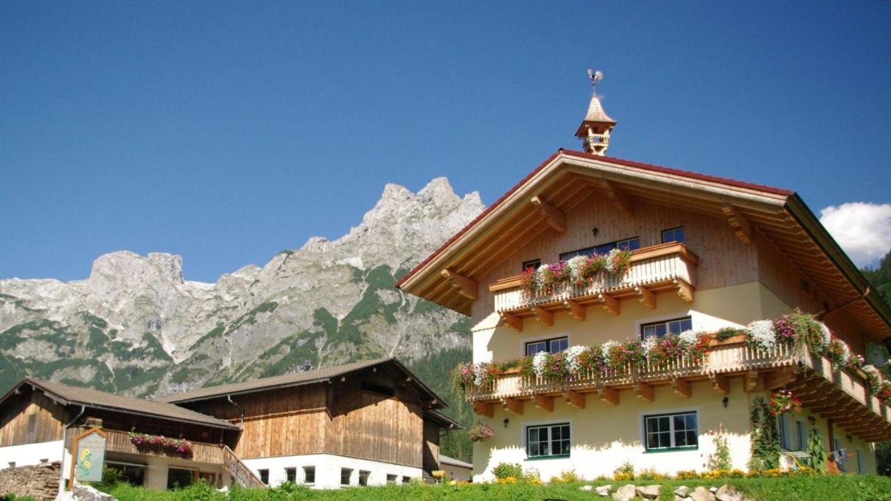 Hotel Bio Bauernhof Vorderoberlehen Werfenweng Esterno foto