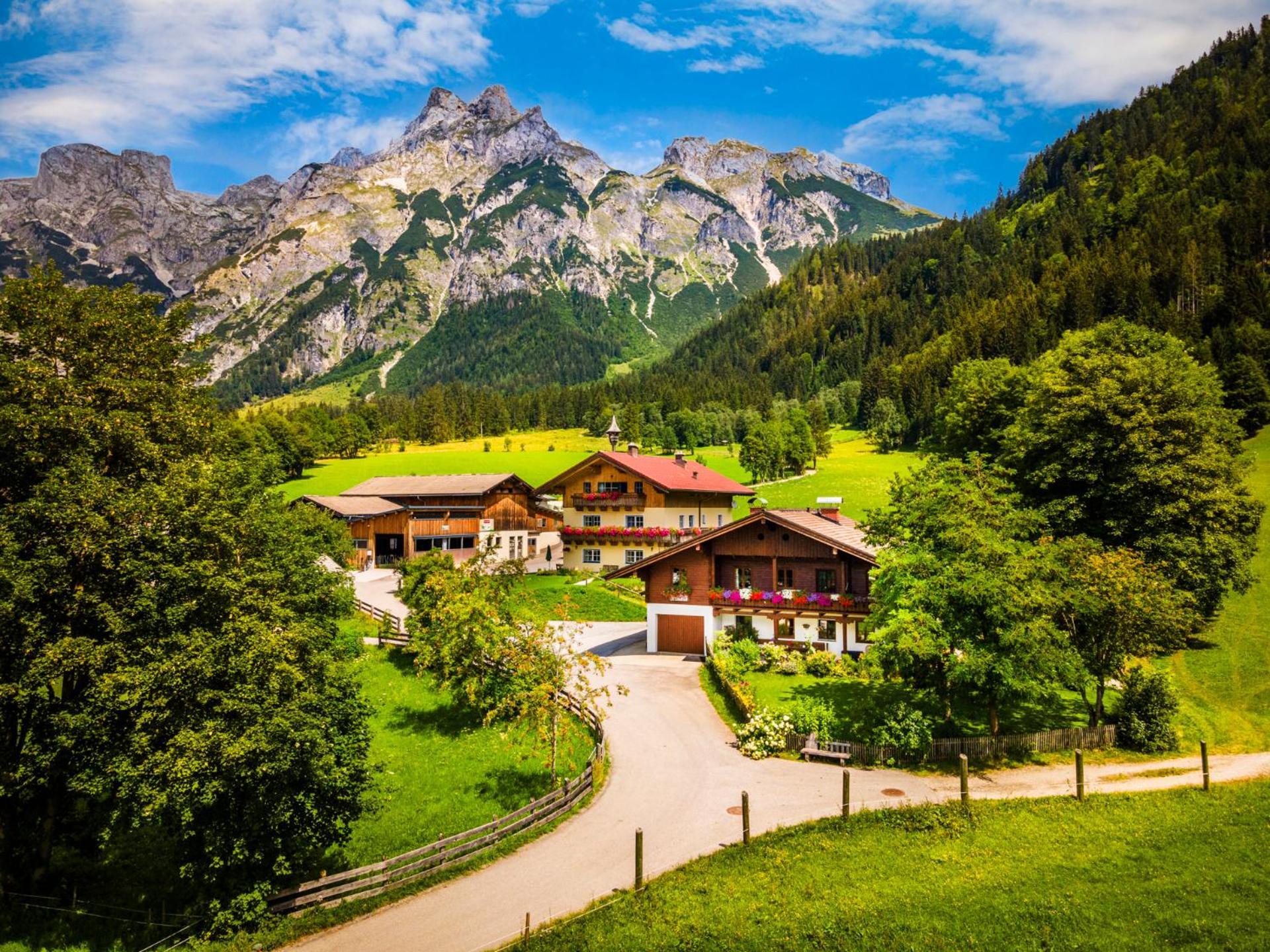Hotel Bio Bauernhof Vorderoberlehen Werfenweng Esterno foto